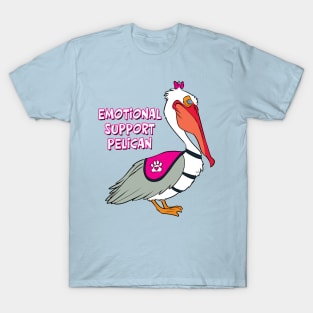 Emotional Support Pelican T-Shirt